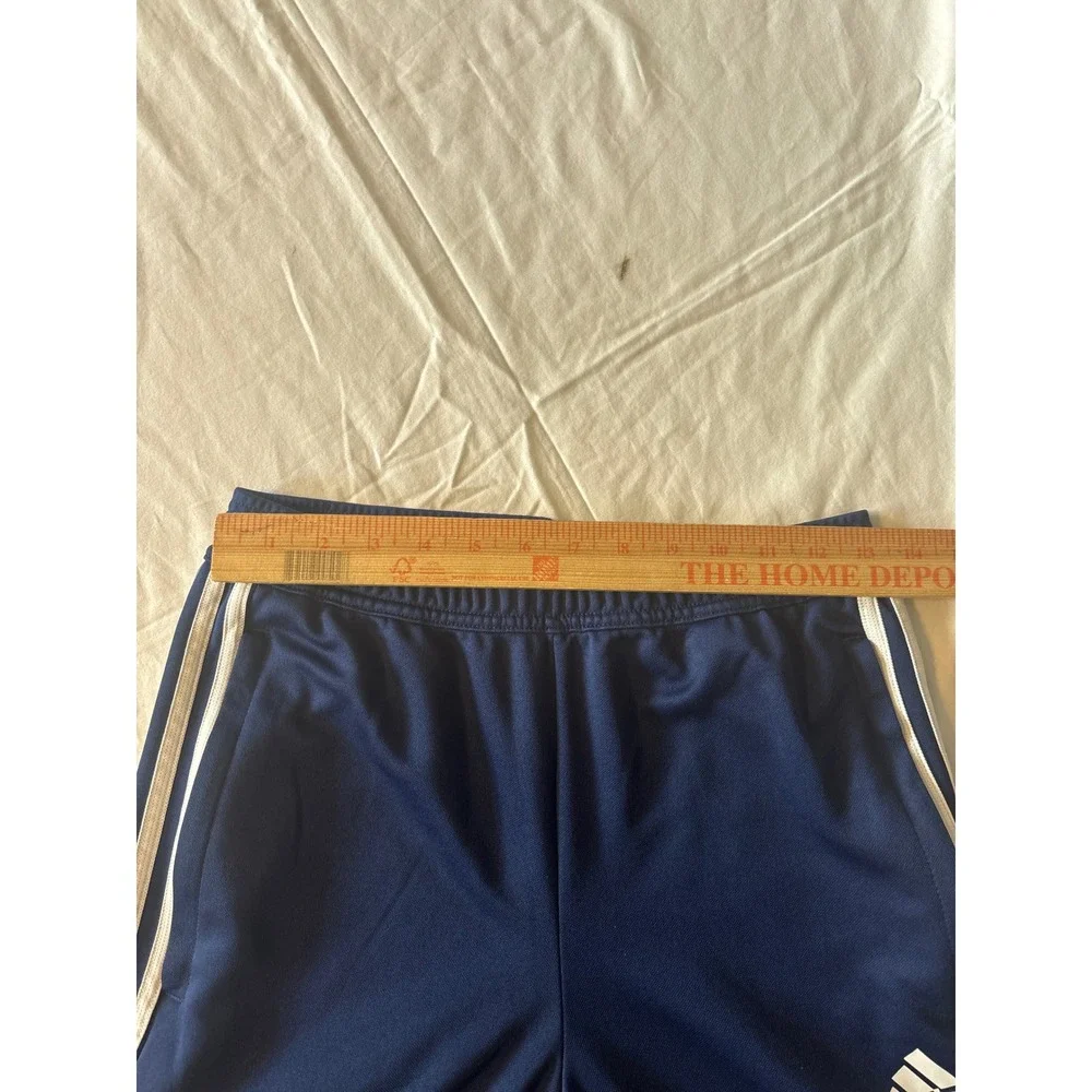 Adidas Tiro Track Pants S Navy Blue Tapered Soccer Joggers